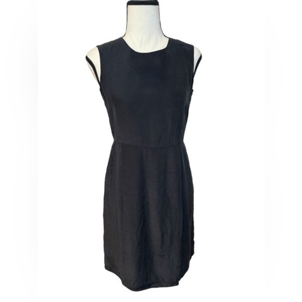 Garnet Hill Silk Sheath Dress